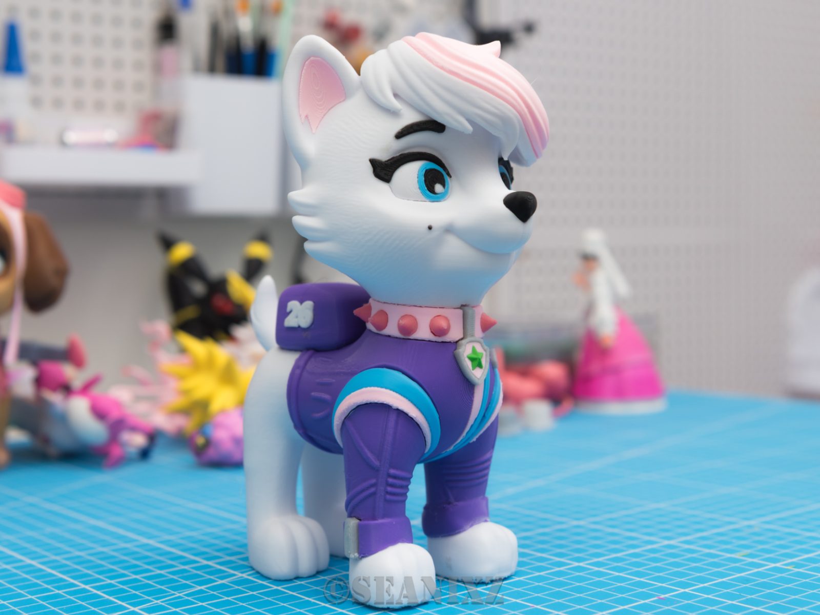 汪汪队立大功 - 洛希 (PAW Patrol - Roxi) 19cm 已拆件 无需AMS — vue 1