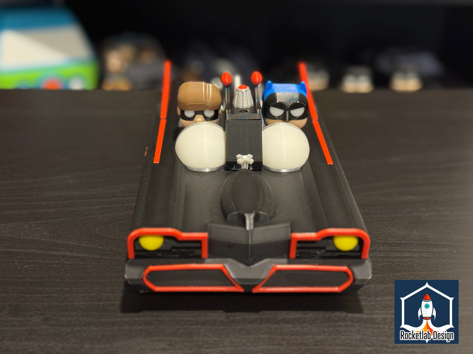 #1 1966 Classic Batmobile + Batman & Robin clicker — vue 6