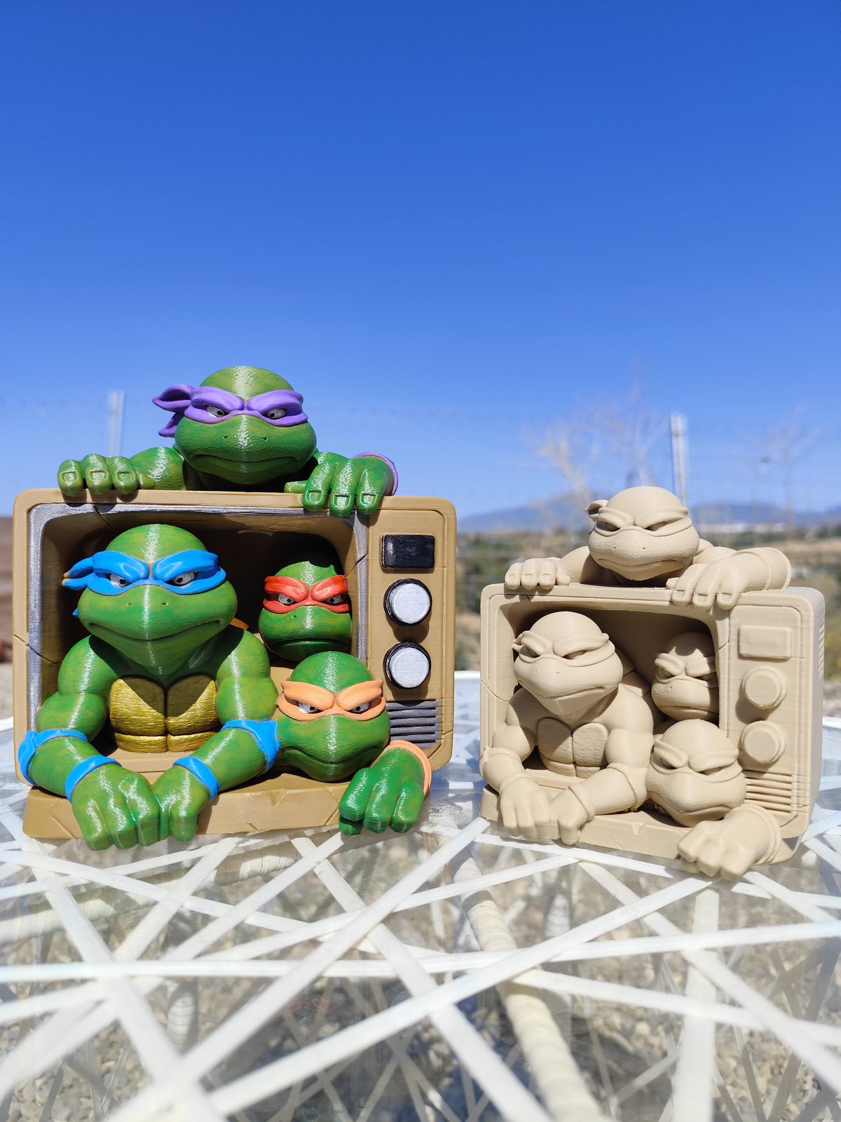 #1 Teenage Mutant Ninja Pen Holder – Retro TV Style — vue 10
