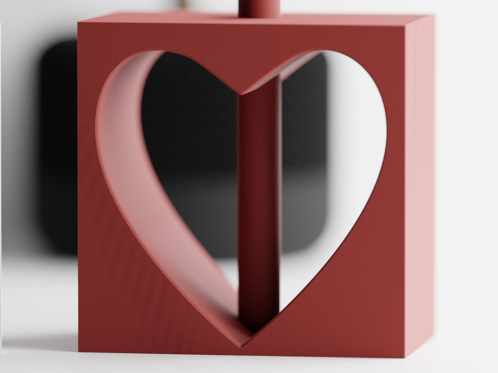 #1 Valentines Heart CutOut Vase — vue 10