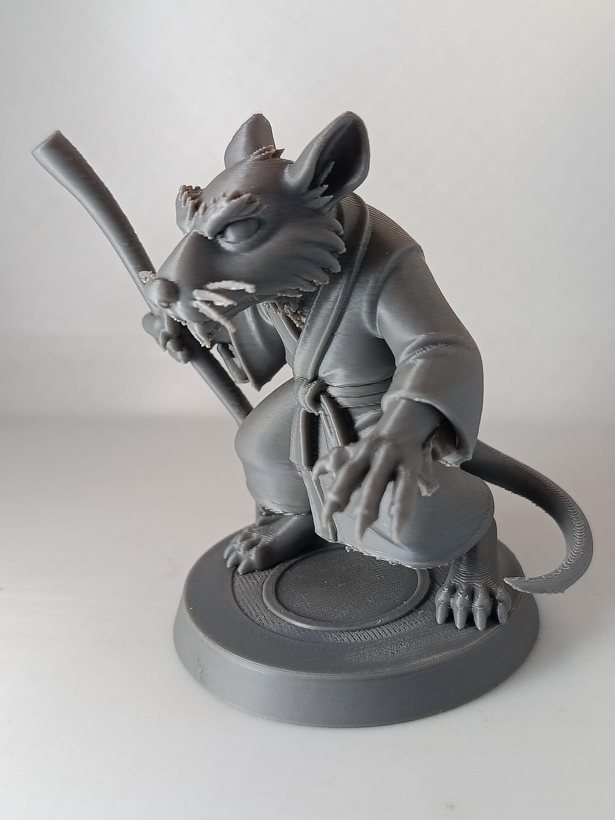 #2 Maitre Splinter debout Tortues Ninja — vue 5