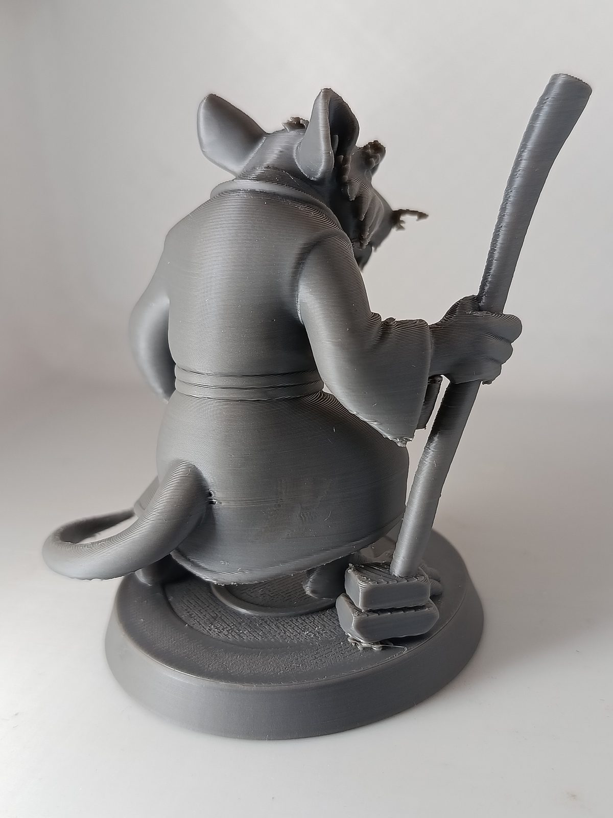 #2 Maitre Splinter debout Tortues Ninja — vue 8