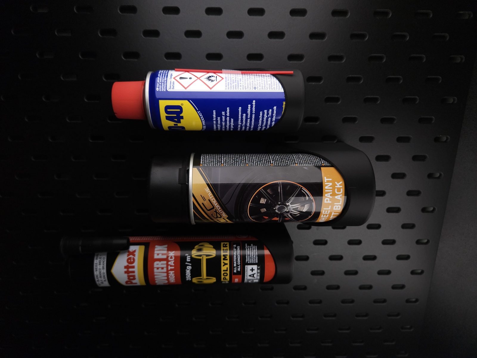 #2 SKADIS TUBE HOLDER SPRAY PAINT - CAULK - WD 40 CAN — vue 4