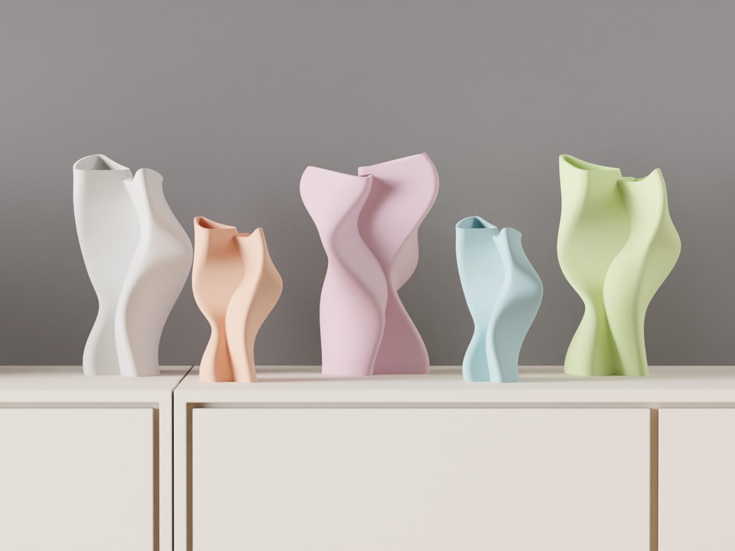 #3 Beautiful Vase. Modern Wobble sculpture — vue 2