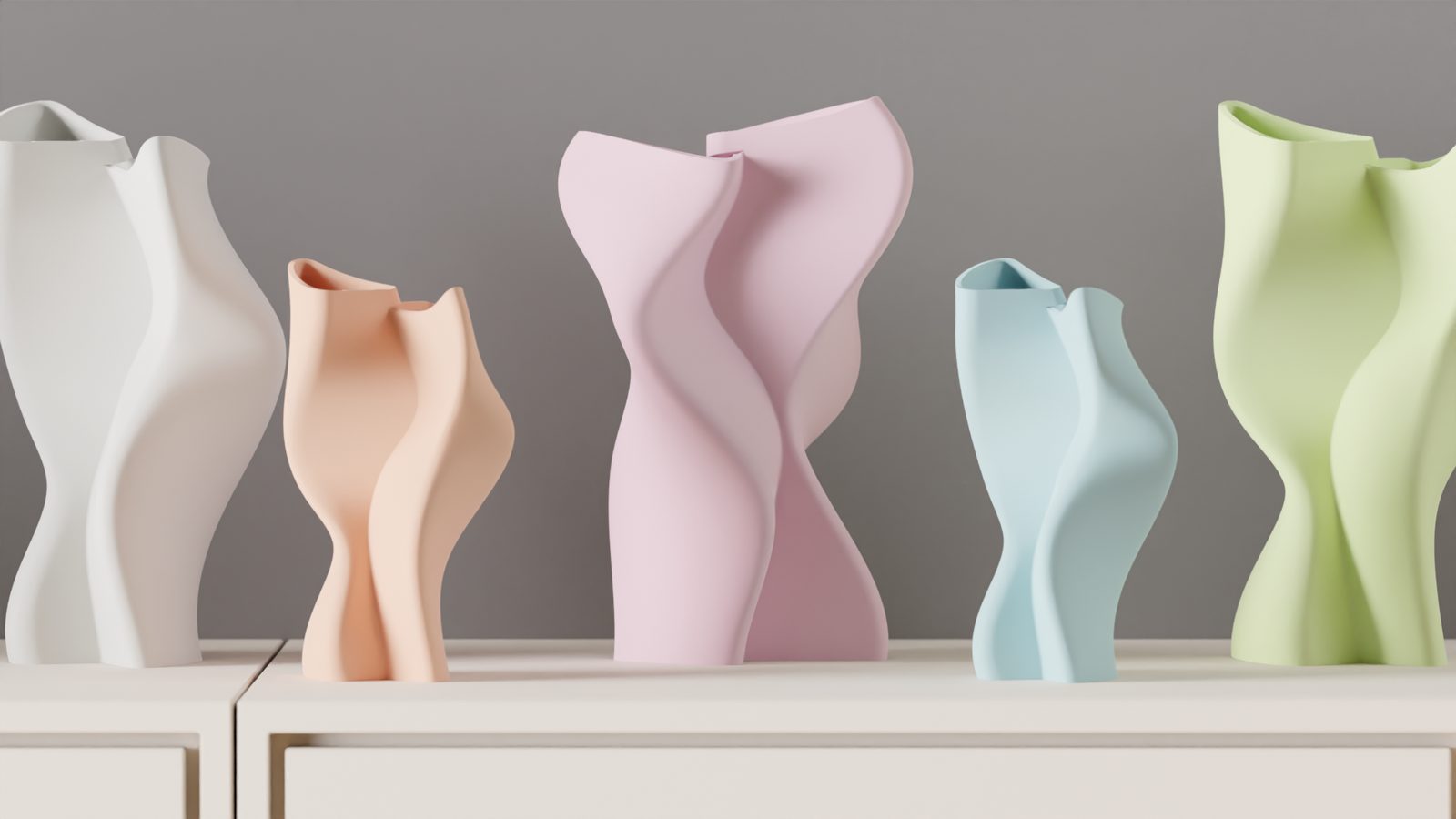 #3 Beautiful Vase. Modern Wobble sculpture — vue 6