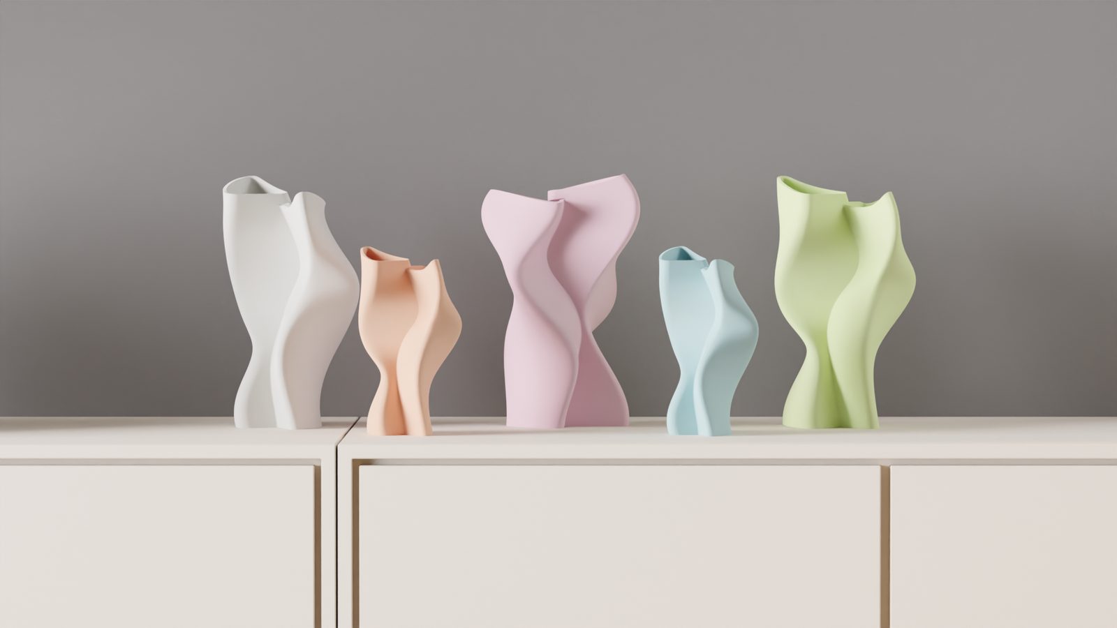 #3 Beautiful Vase. Modern Wobble sculpture — vue 7