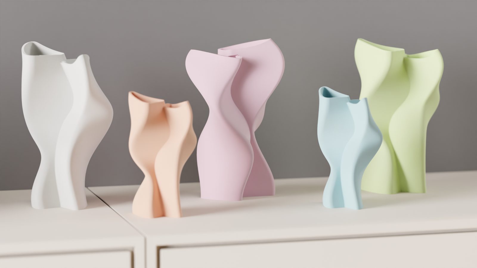 #3 Beautiful Vase. Modern Wobble sculpture — vue 8