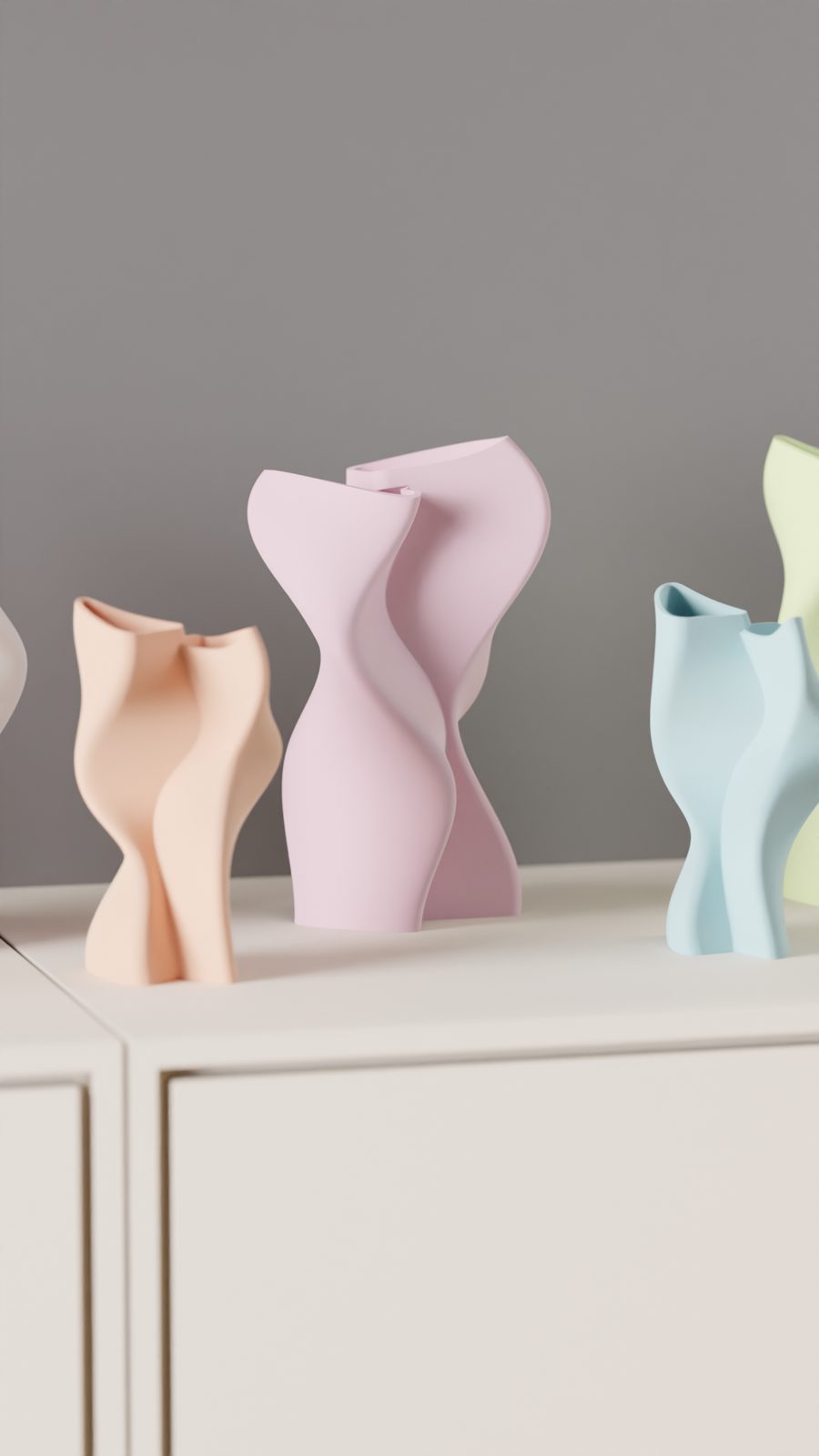 #3 Beautiful Vase. Modern Wobble sculpture — vue 16
