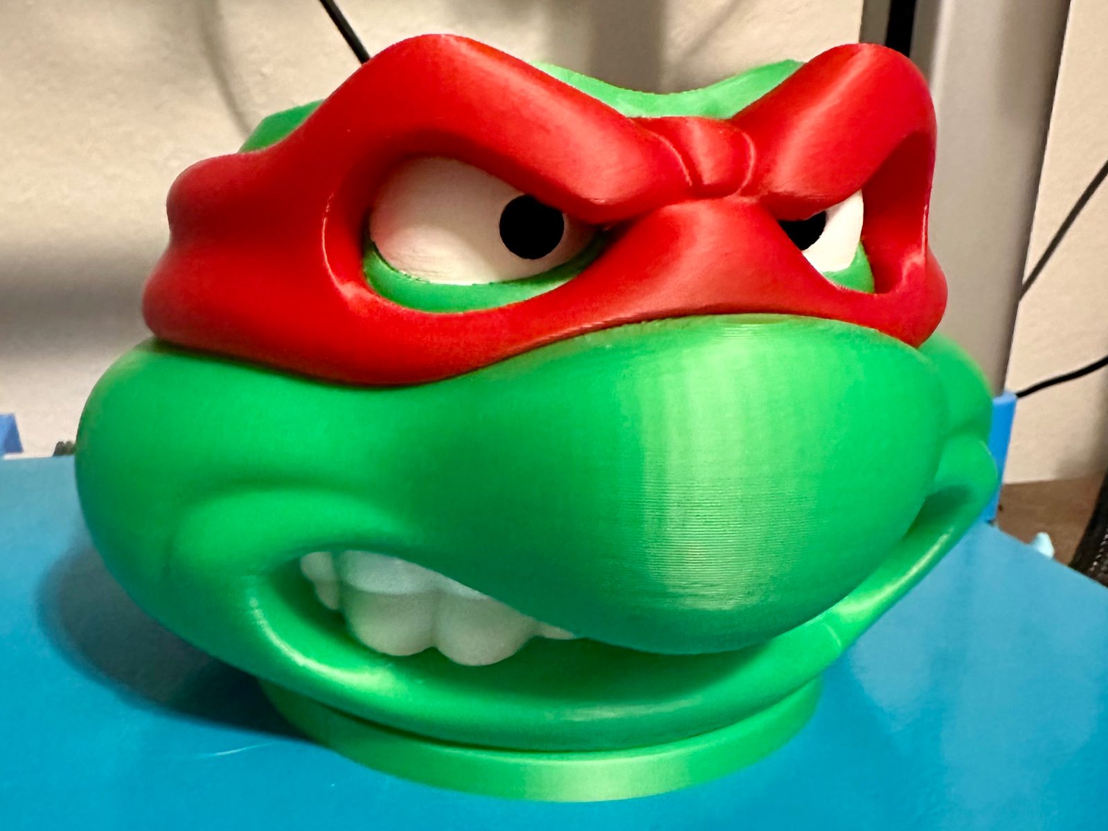 #4 TMNT Head Planter and Drip Tray — vue 2