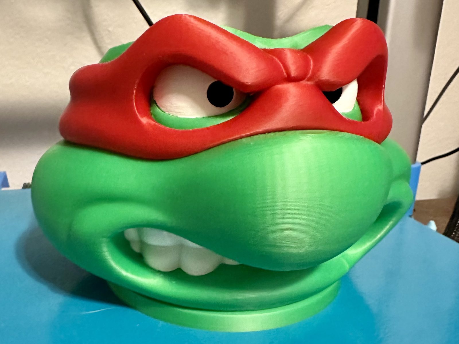 #4 TMNT Head Planter and Drip Tray — vue 3