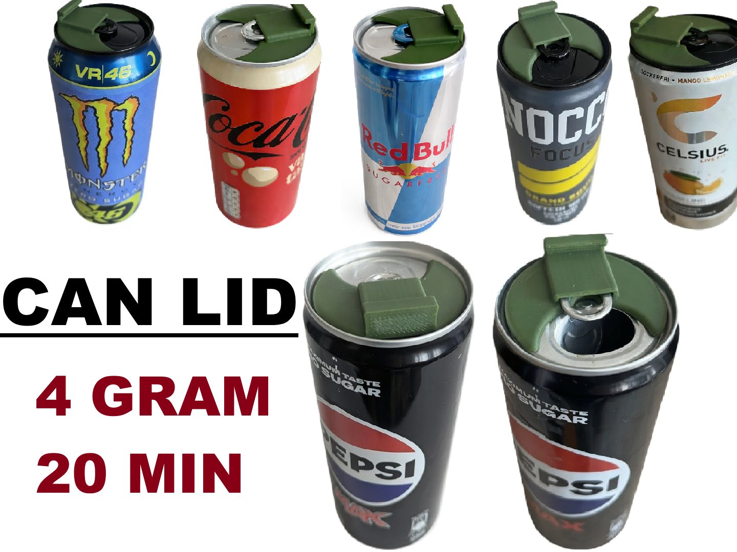 #5 Can Lid – Fits 250ml 330ml 500ml Cans — vue 7