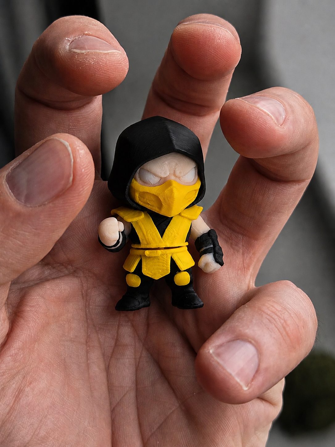 #8 Mini Flexi Scorpion (Mortal Kombat) — vue 4