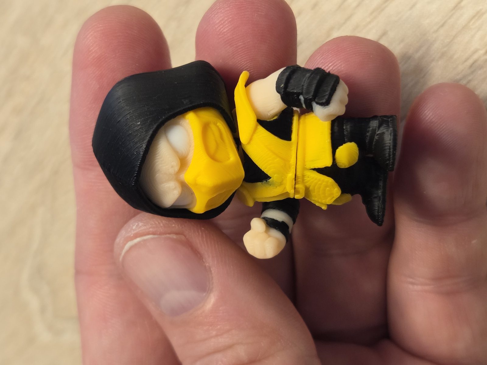#8 Mini Flexi Scorpion (Mortal Kombat) — vue 7