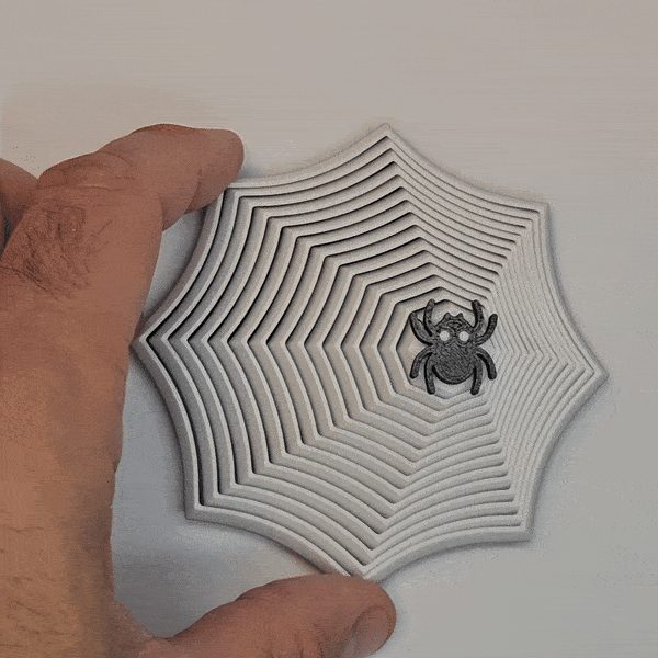 #9 Fidget Spiderweb Twist with 4 pins — vue 6