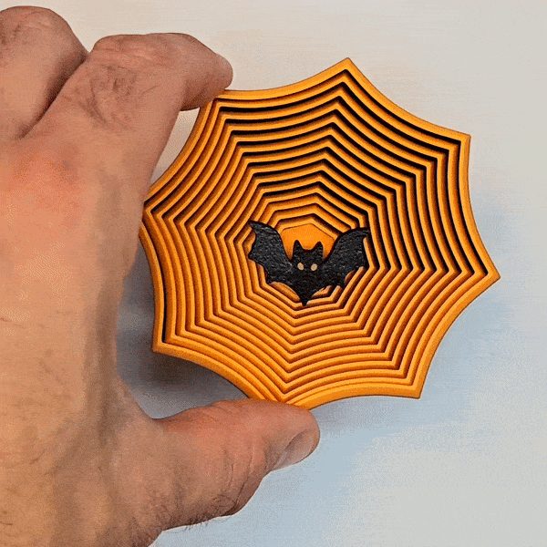 #9 Fidget Spiderweb Twist with 4 pins — vue 8