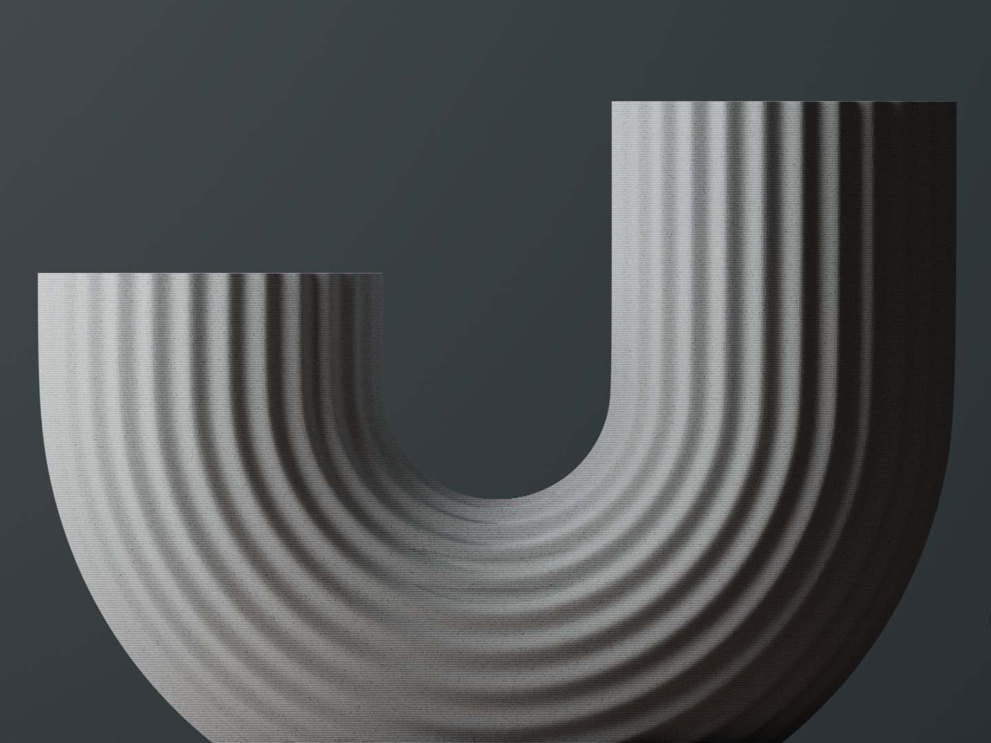 #9 Modern minimalistic Vase U shaped — vue 5