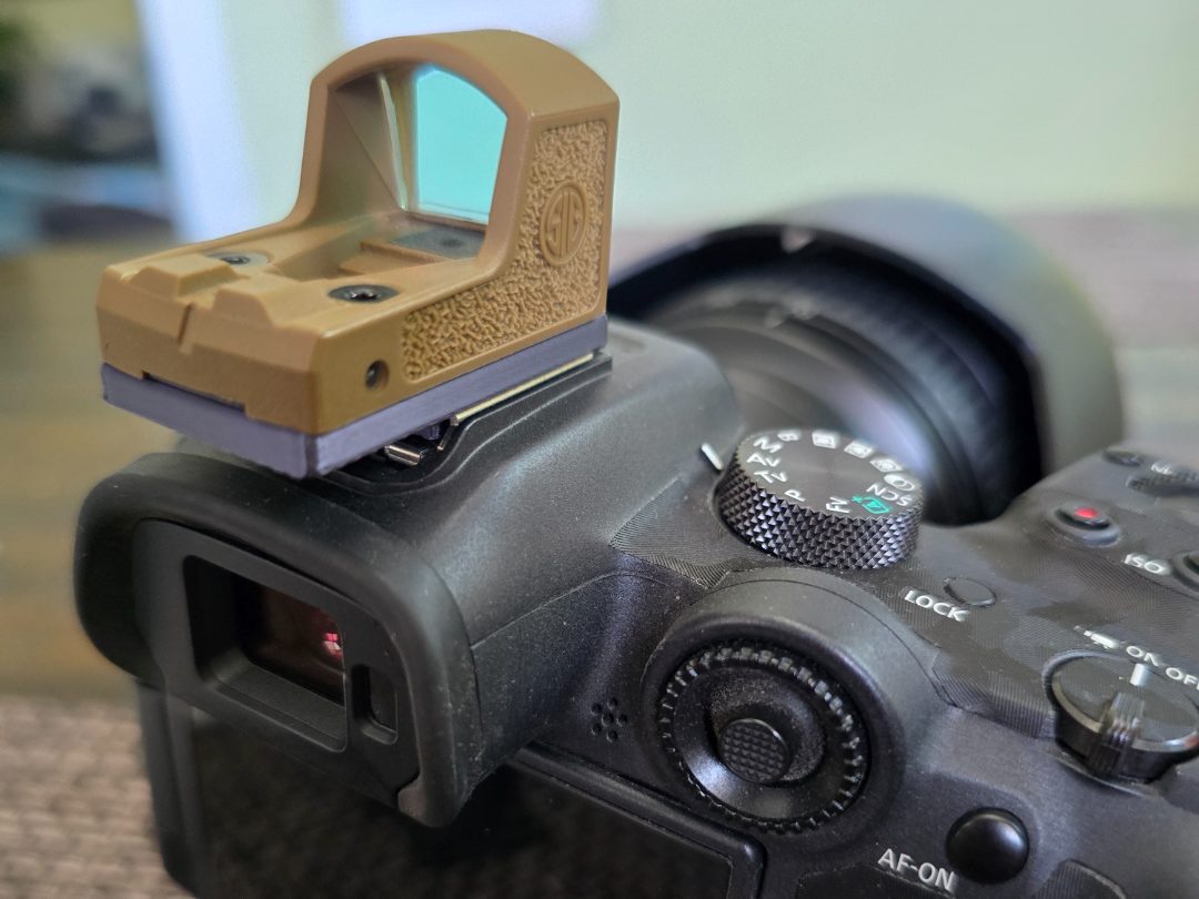 #9 Red Dot to Hot Shoe mount for RMSc footprint optic — vue 1