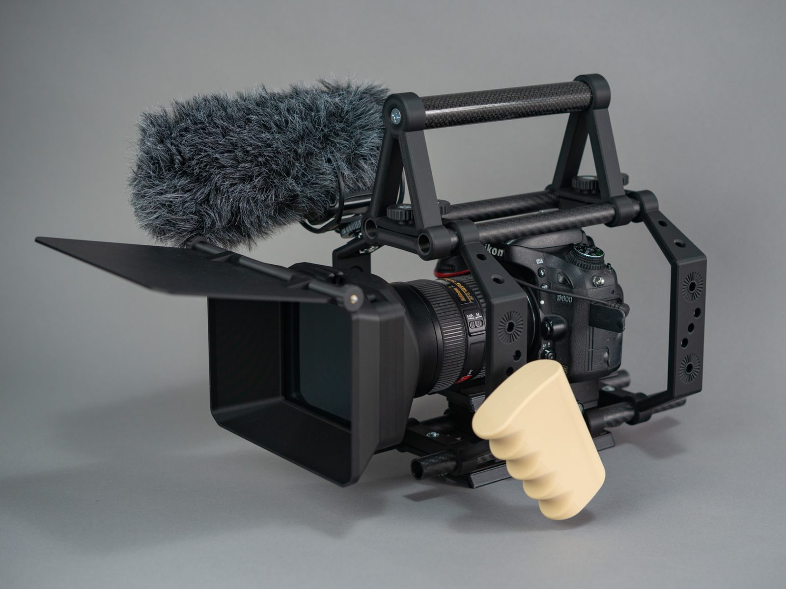 #10 DSLR cage rail rig with Matte box — vue 4