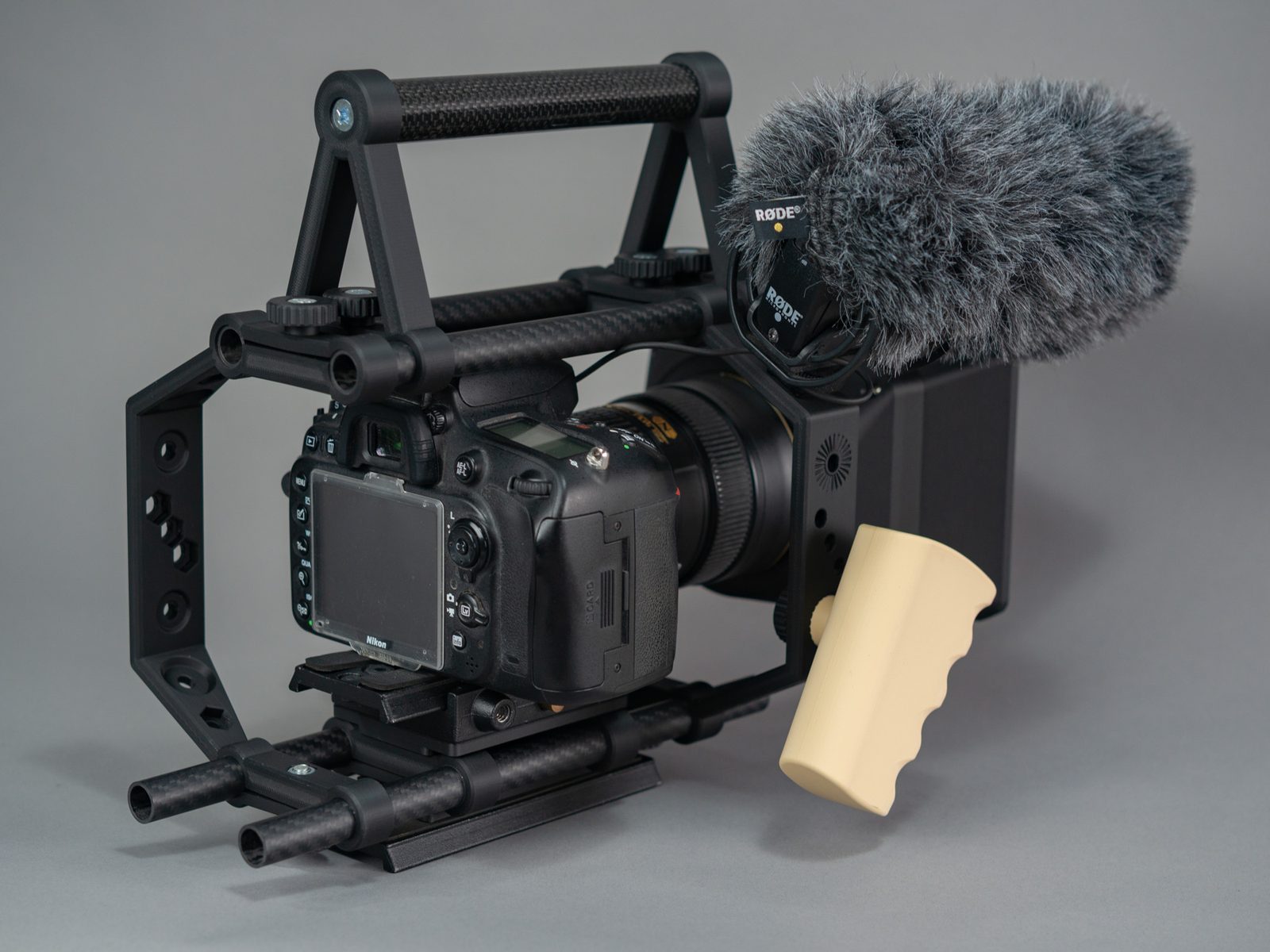 #10 DSLR cage rail rig with Matte box — vue 7