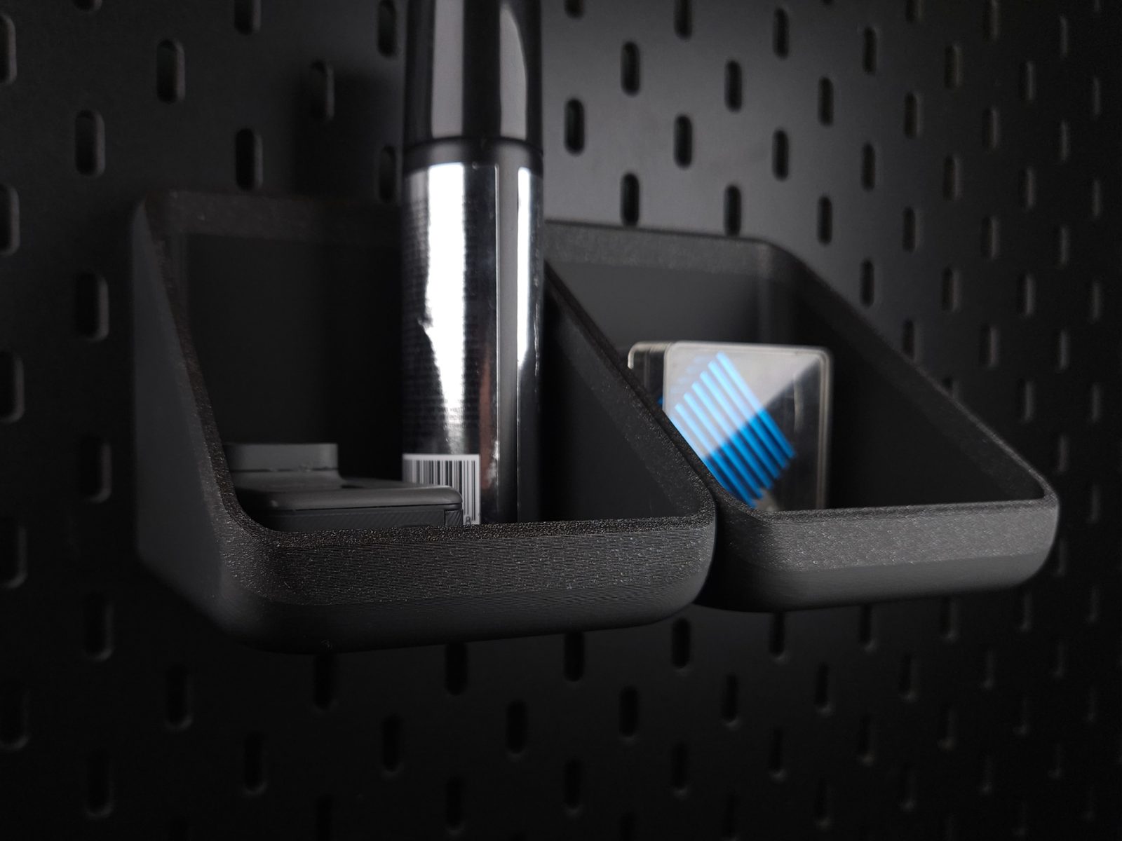 #10 Modular SKADIS Bin shelf – no support - Snap‑Fit — vue 3