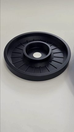 #11 240 mm Manual Photo Turntable Photobox – Snap‑Fit — vue 3