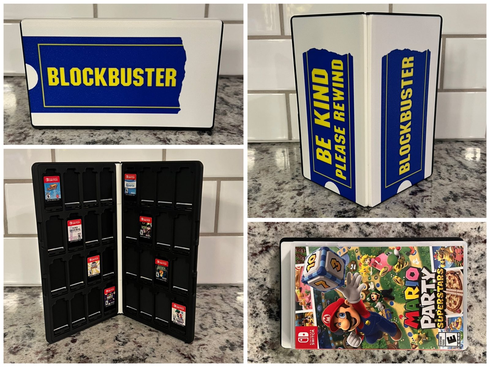 #12 Nintendo Switch Slim 32 Game Case Blockbuster — vue 2