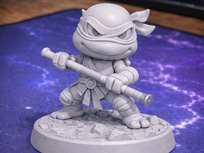 #13 Teenage Mutant Ninja Turtle Donatello — vue 1