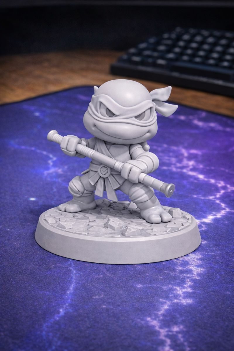 #13 Teenage Mutant Ninja Turtle Donatello — vue 3