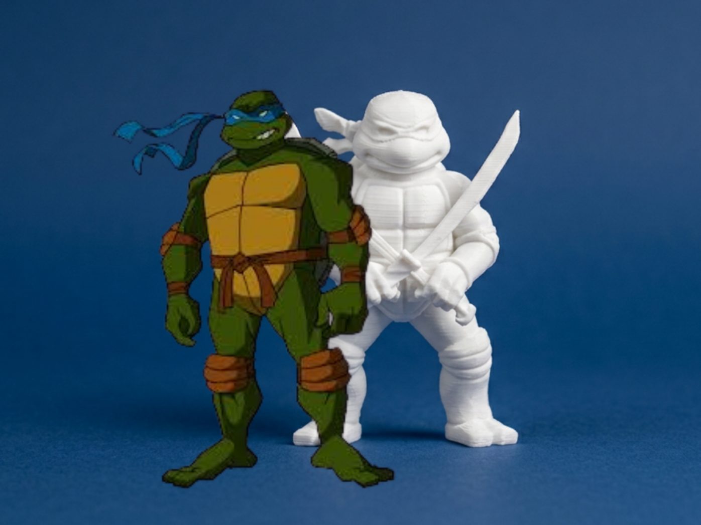 #14 Leonardo – Ninja Turtle Figurine — vue 2