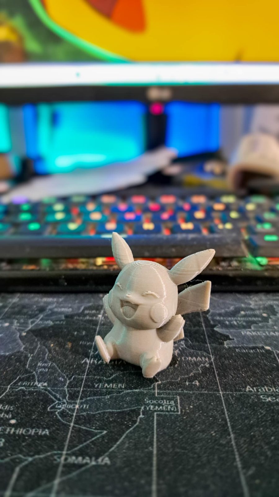 #14 Little Baby Pikachu! (No support) print for 28min — vue 1
