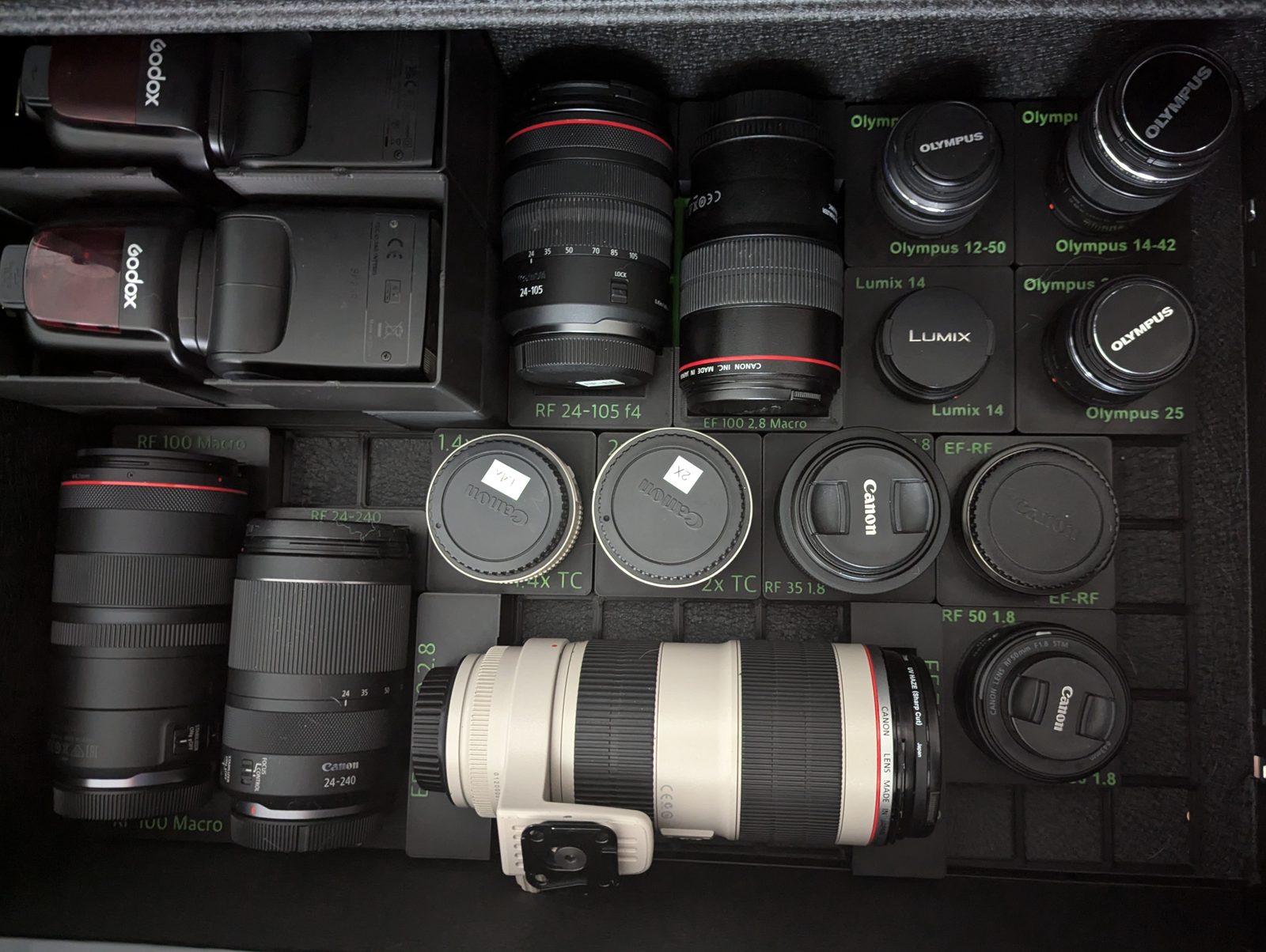 #17 CLASS - Camera Lens and Accessory Storage System — vue 3