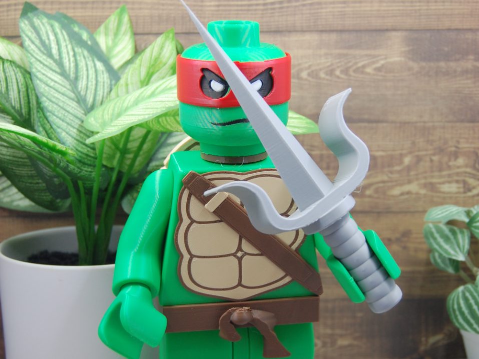 #18 500% Brick - Ninja Turtle Raphael — vue 2