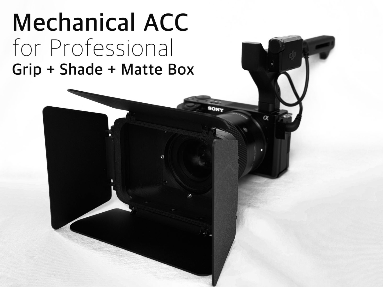 #18 ACC-MATTE BOX+GRIP HANDLE for Professional — vue 1