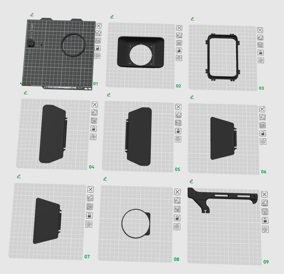 #18 ACC-MATTE BOX+GRIP HANDLE for Professional — vue 3