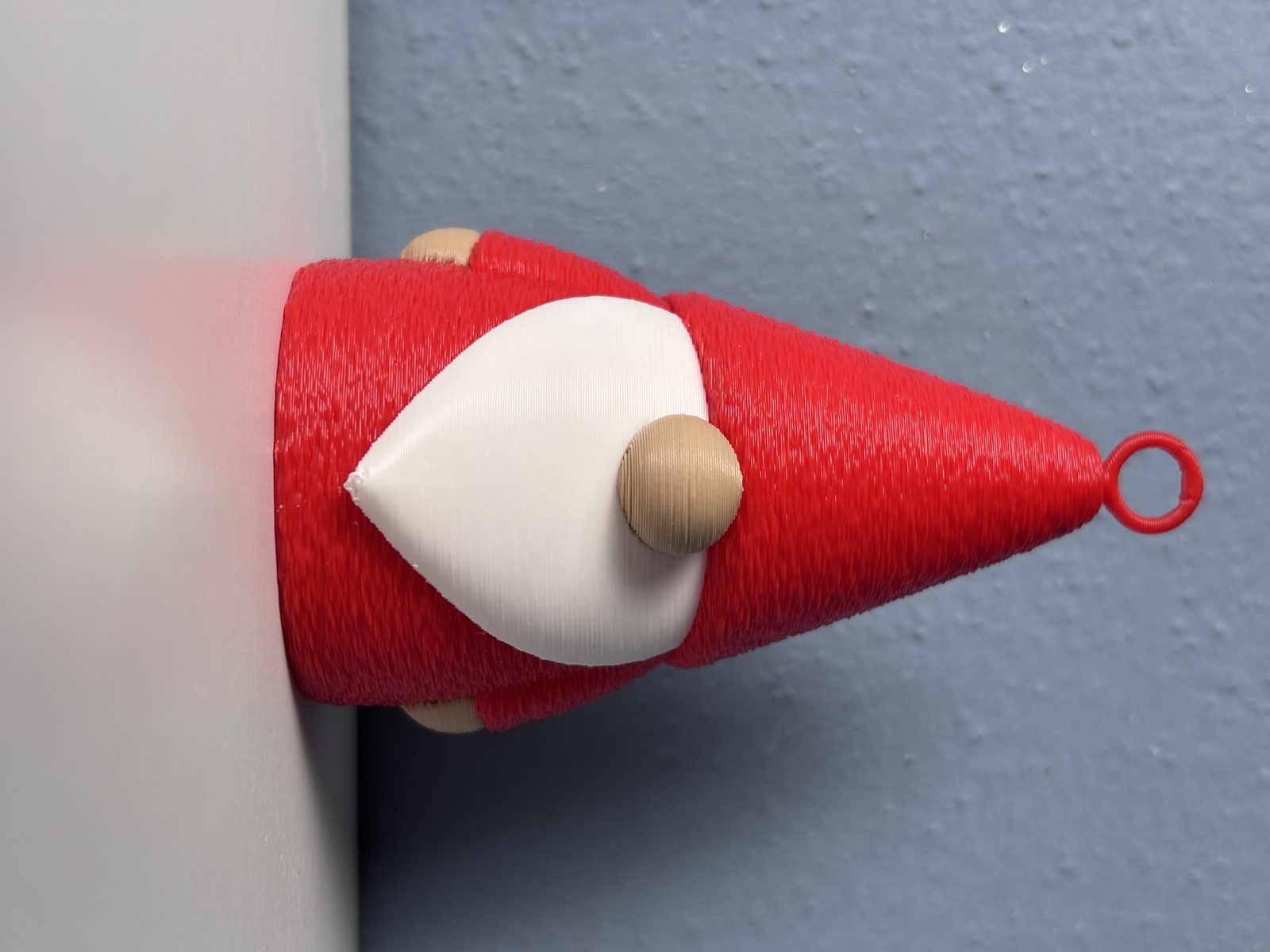 #18 Christmas Gnome with Loop - Tree Ornament - Decor — vue 6