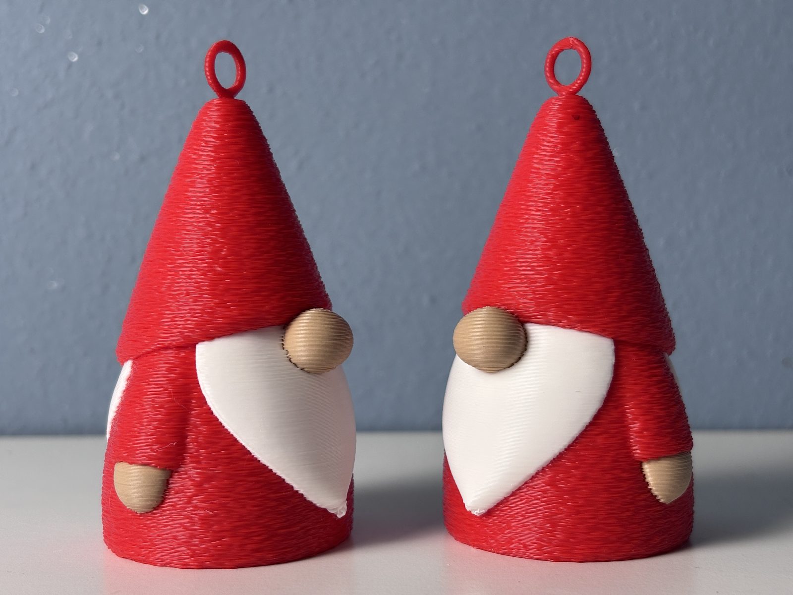 #18 Christmas Gnome with Loop - Tree Ornament - Decor — vue 9