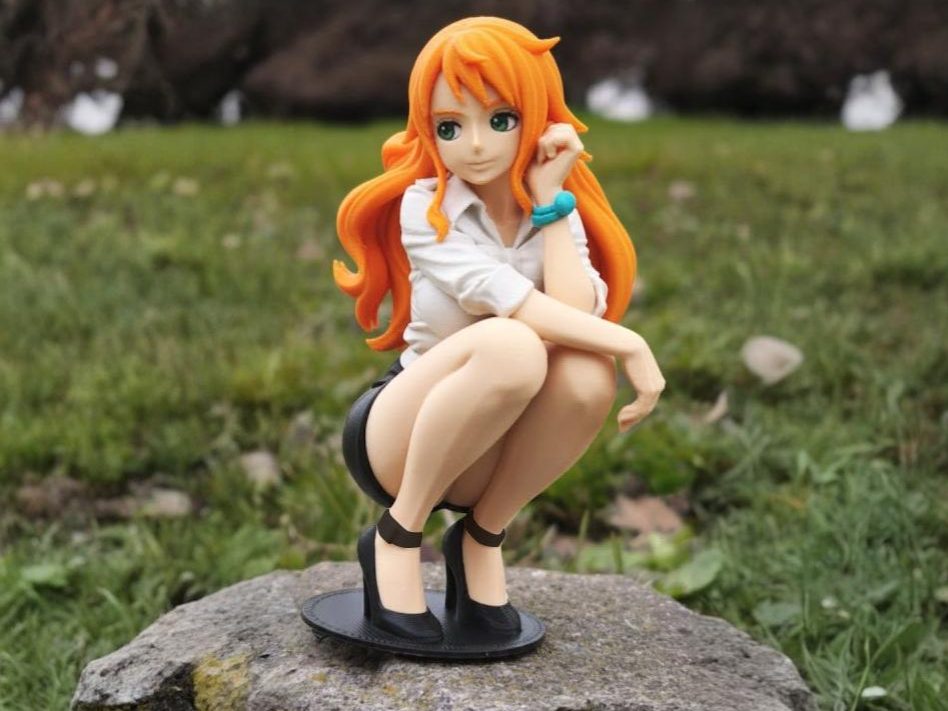 #18 Nami crouched one color or Ams — vue 4