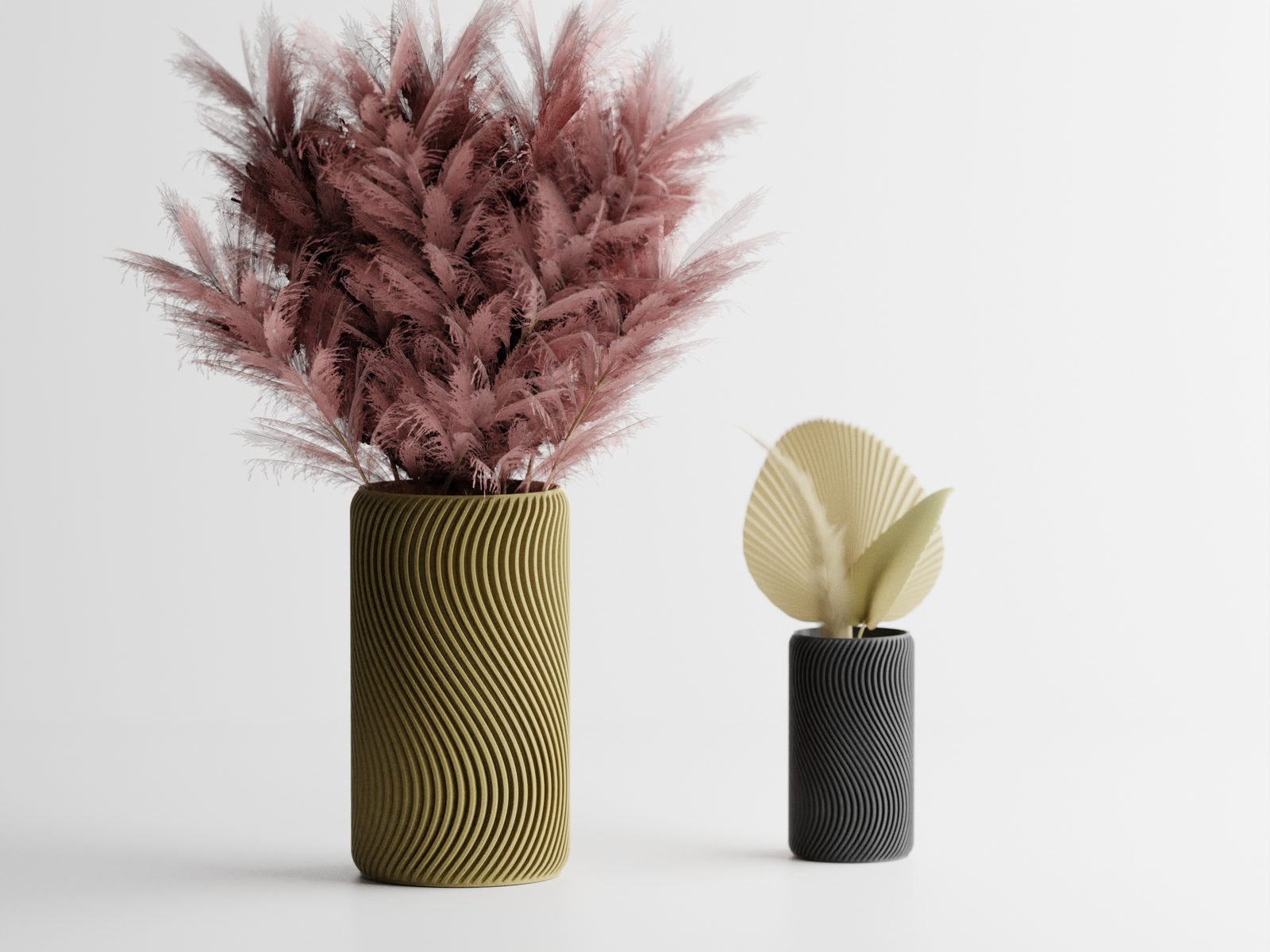 #19 Rippled Plant Pot planter 2 — vue 4