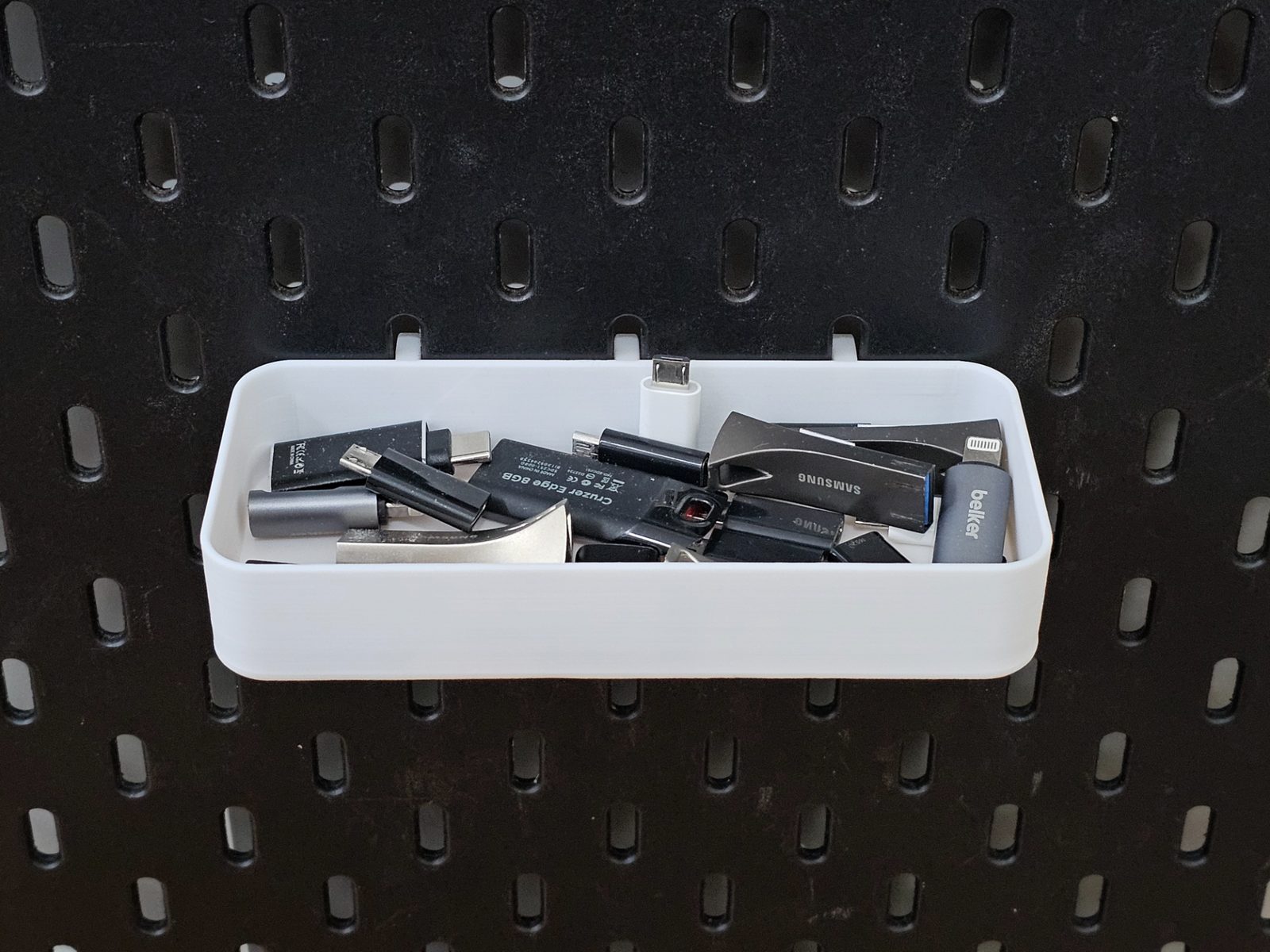 #20 IKEA Skadis Container D60 H25 — vue 5
