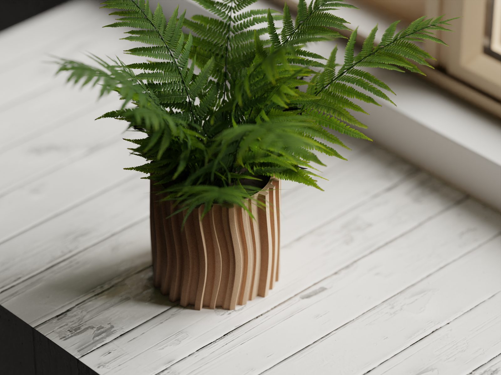 #20 Plant Pot Planter Wavy 2 — vue 7