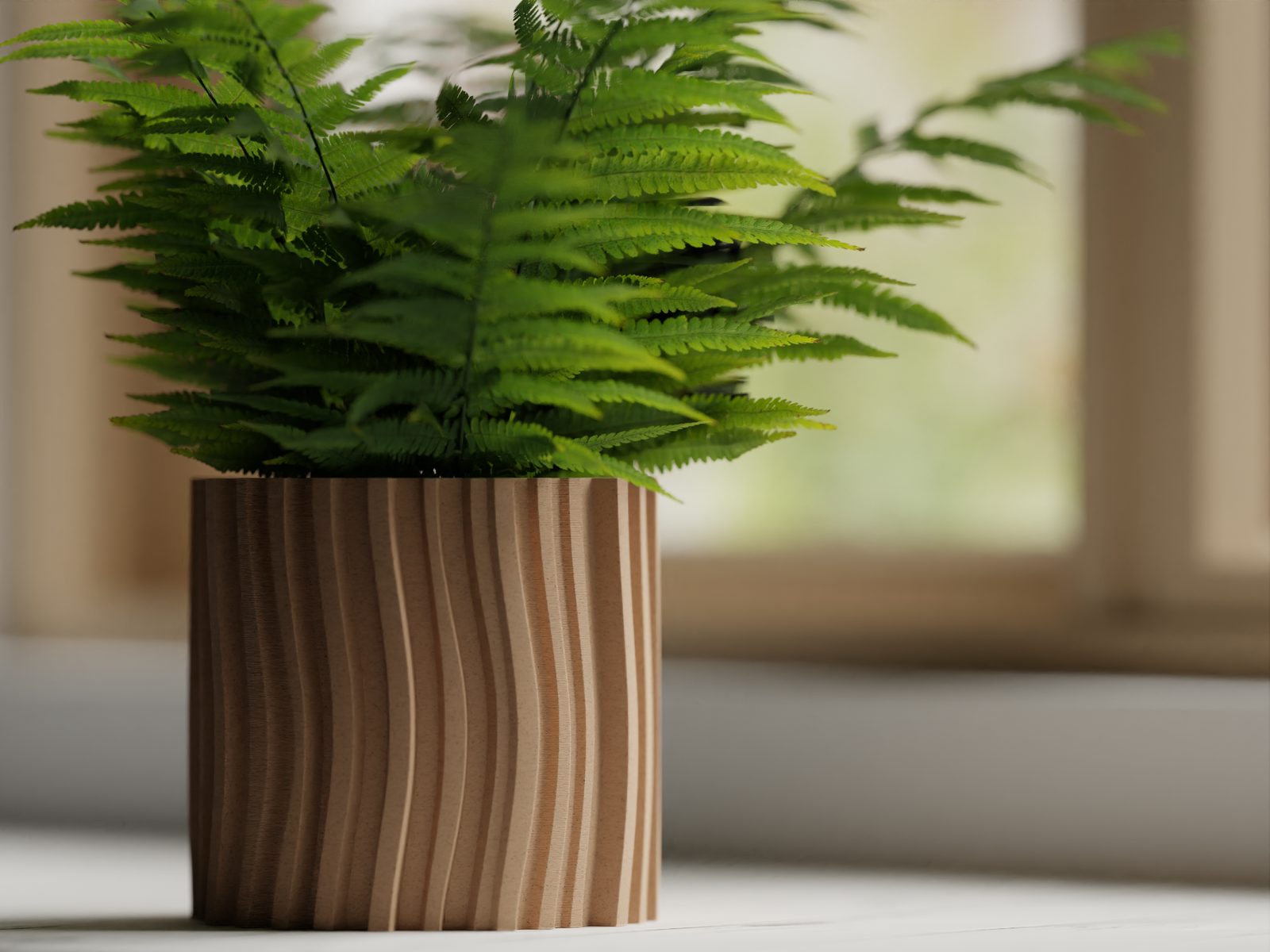 #20 Plant Pot Planter Wavy 2 — vue 8