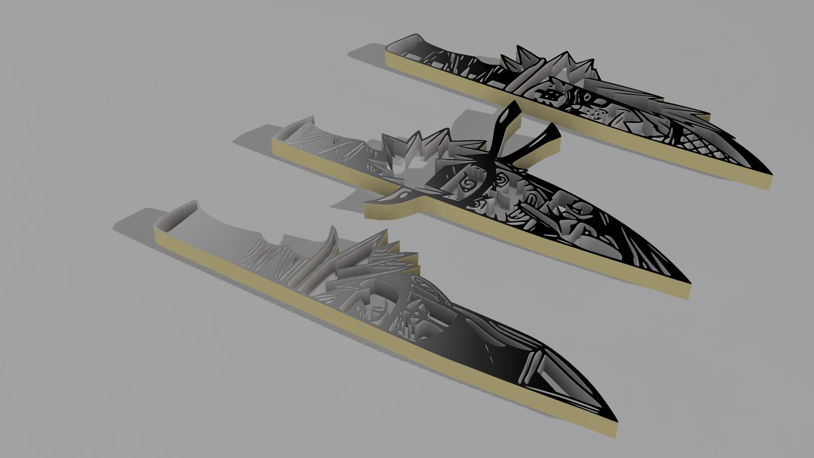 #21 Naruto Knives - Featuring Kakashi, Jiraiya,Naruto — vue 4