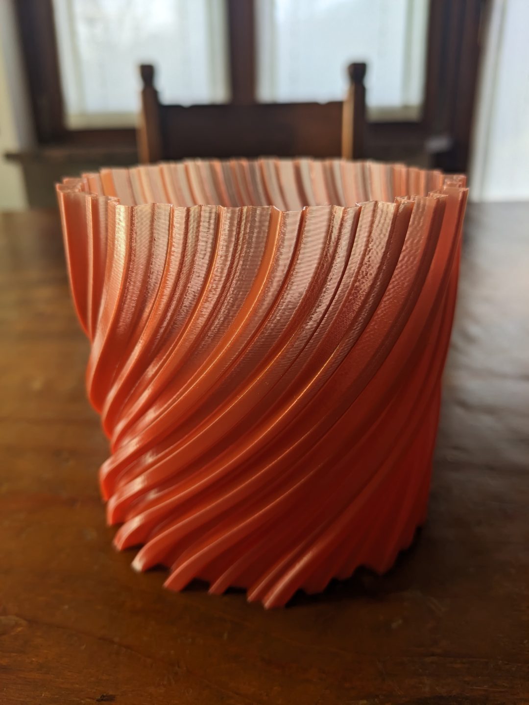 #21 Plant Pot Planter Wavy 2 twisted — vue 5