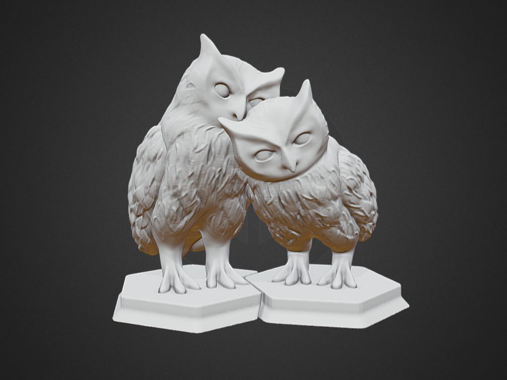 #21 Two Cute Owls — vue 2