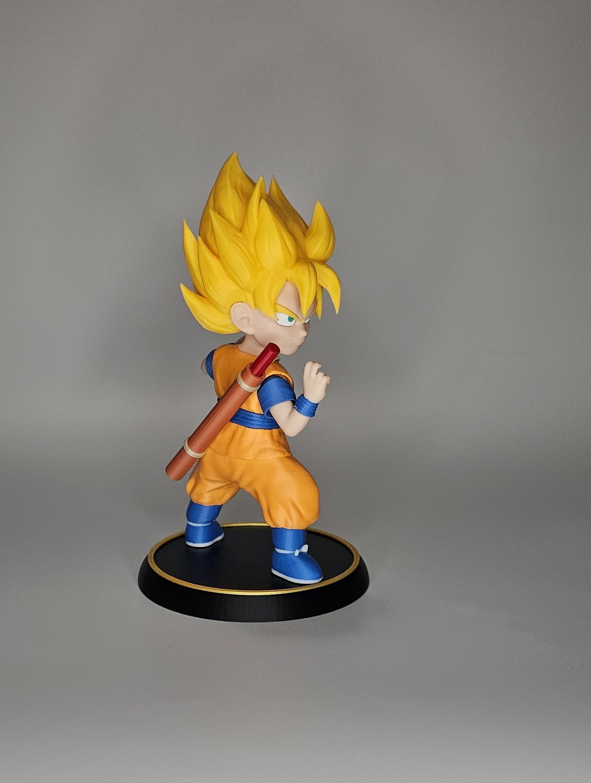 #22 Goku Daima fanart Super Saiyan version (19 cm) — vue 9