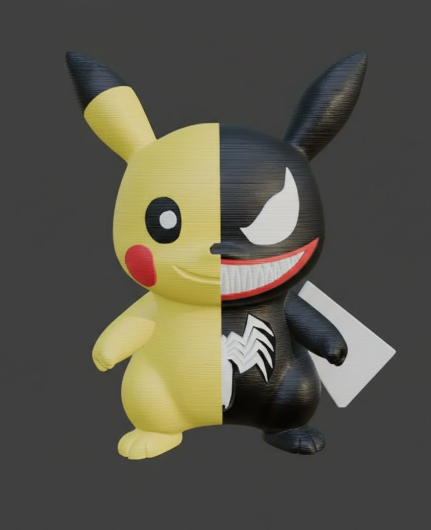 #22 Pikachu - Venom (Multiparts) — vue 6