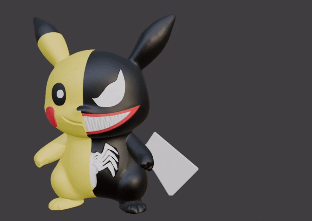 #22 Pikachu - Venom (Multiparts) — vue 7