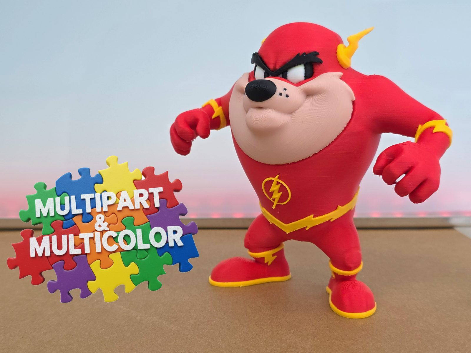 #22 Taz as Flash — vue 1