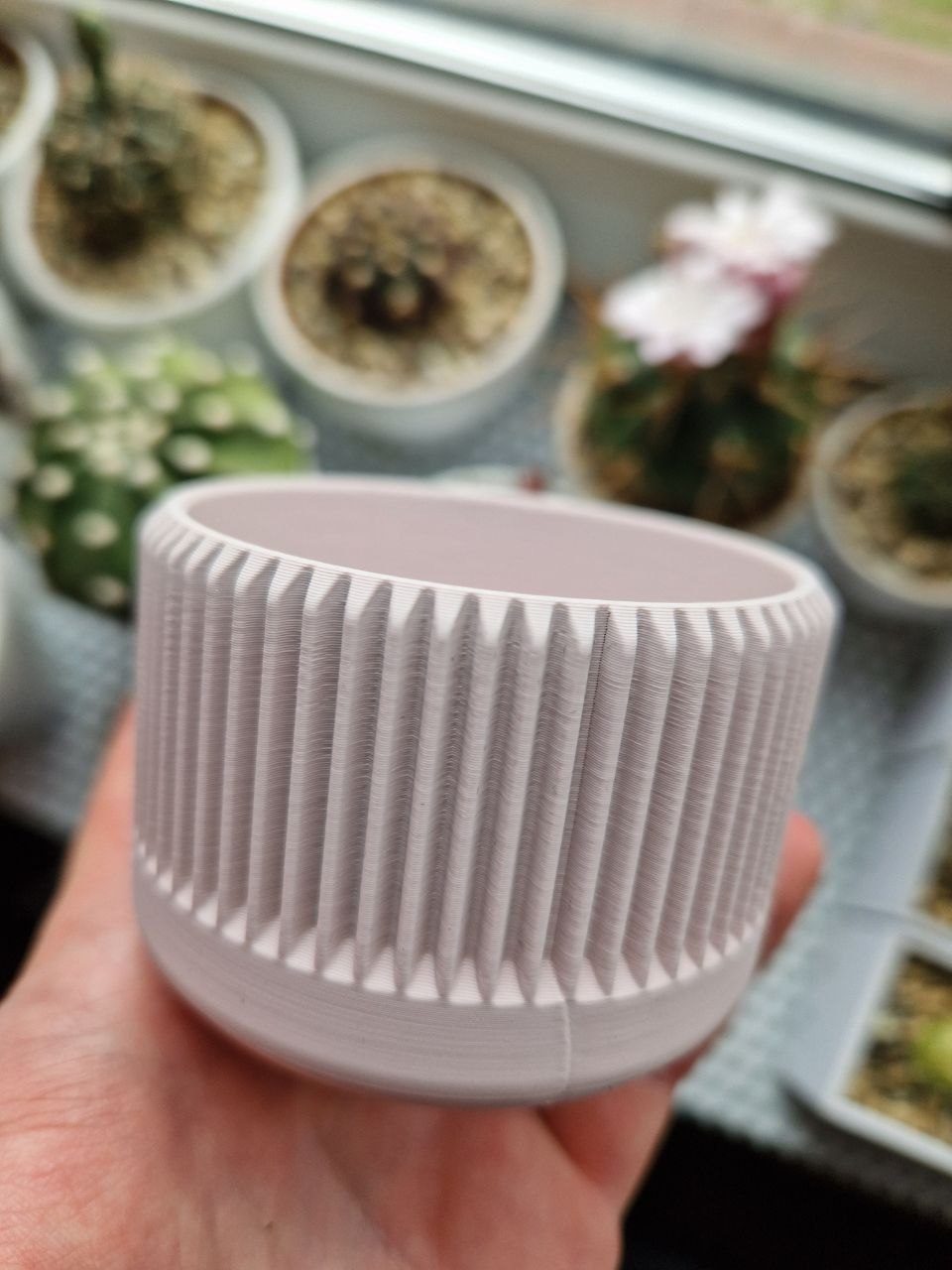 #23 Plant Pot Planter Rib Delta 1 — vue 5