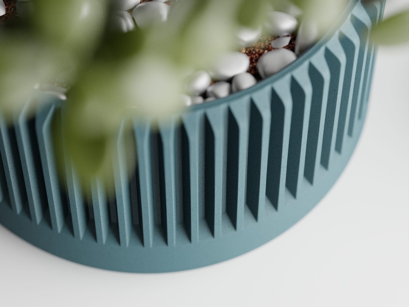 #23 Plant Pot Planter Rib Delta 1 — vue 8